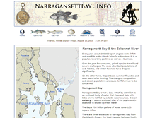 Tablet Screenshot of narragansettbay.info